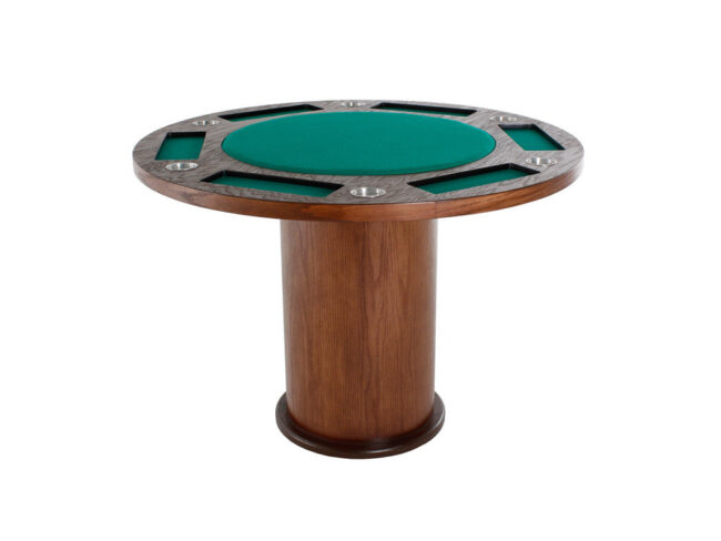 Mesa de Juego Redonda Kontempo Poker 6