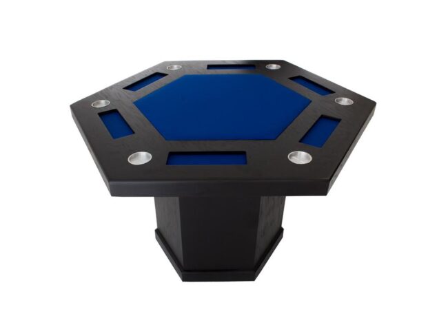 Mesa de Poker Hexagonal Kontempo Negro