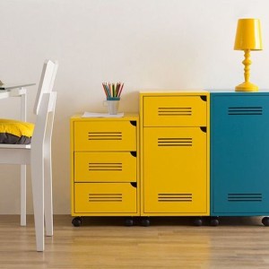 Archivero Metálico Senz Bege