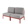 Sofá Doble para Exterior Quentin (sin descansabrazos)