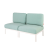 Sofá Doble para Exterior Quentin (sin descansabrazos)