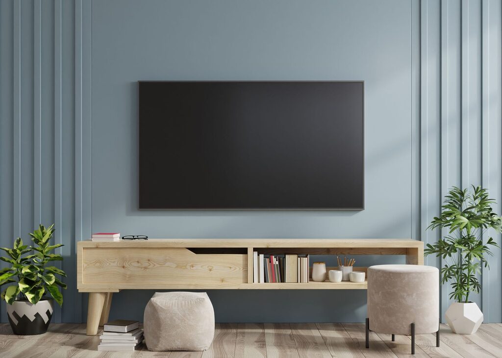 Mueble de madera para TV
