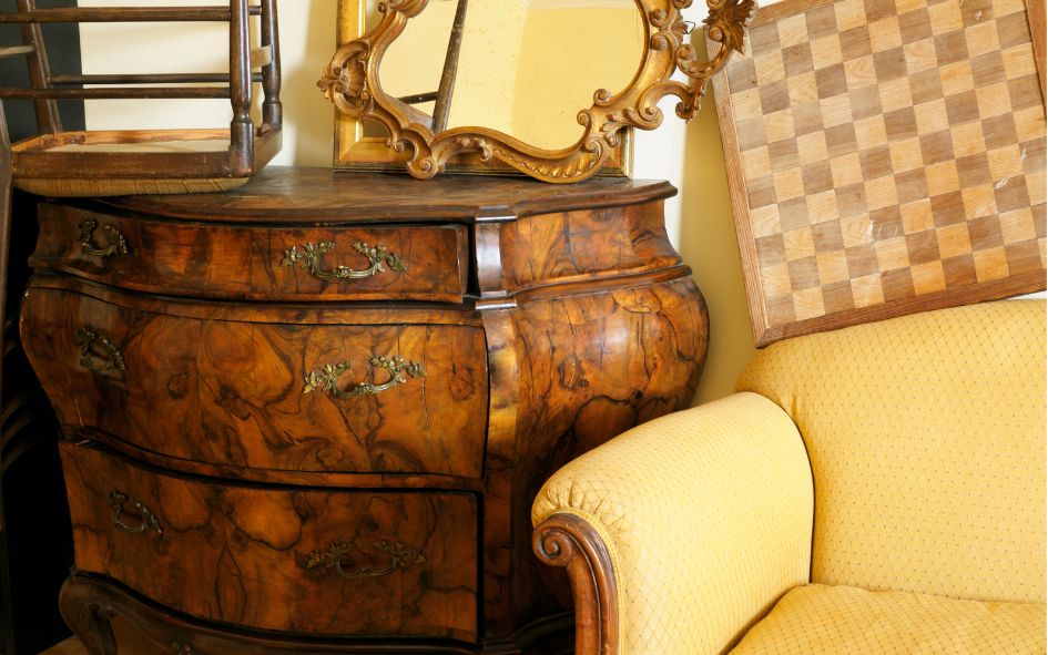 muebles vintage de madera