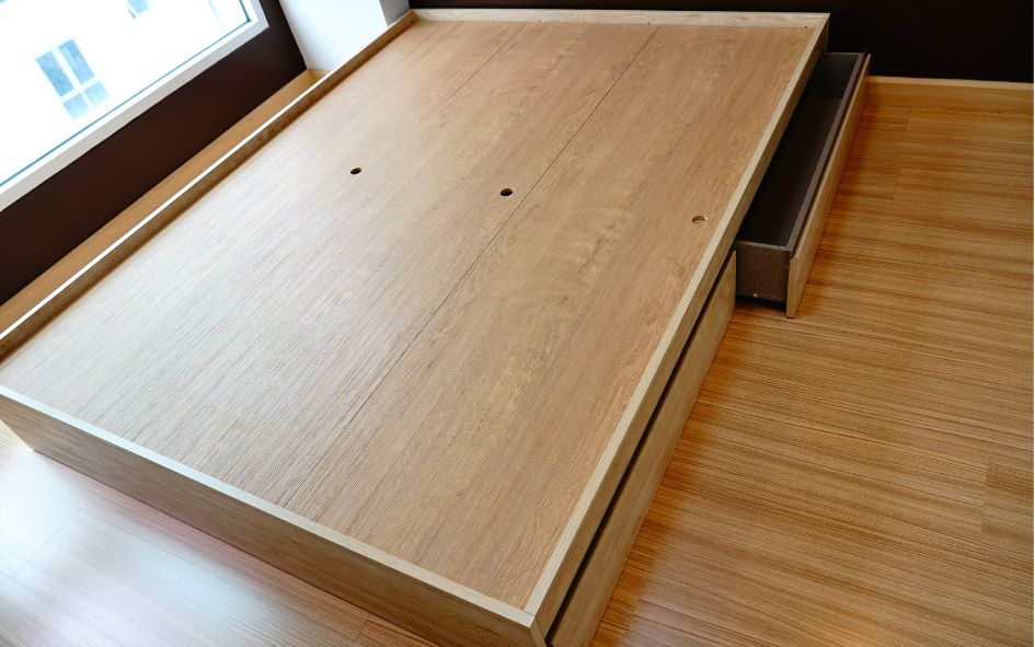 base de madera para cama