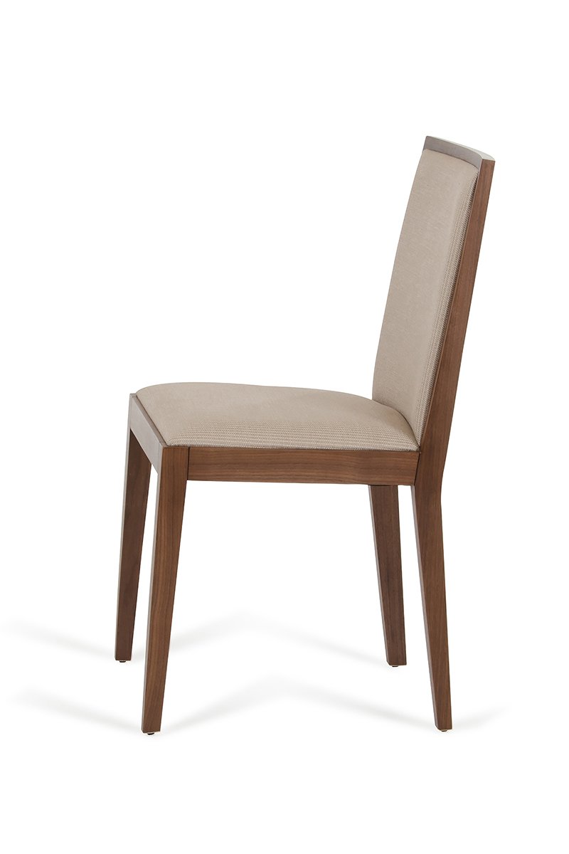 Silla de escritorio Modrest Codex Mid-Century en tabaco y beige - Image 5