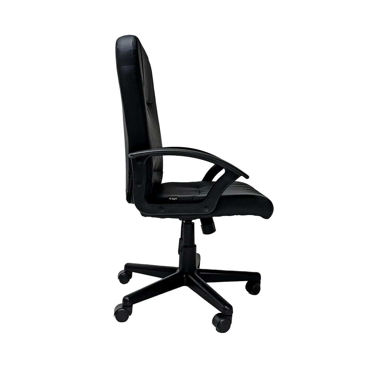 Sillon Semi Ejecutivo Alfa Vinipiel Color Negro - Image 6