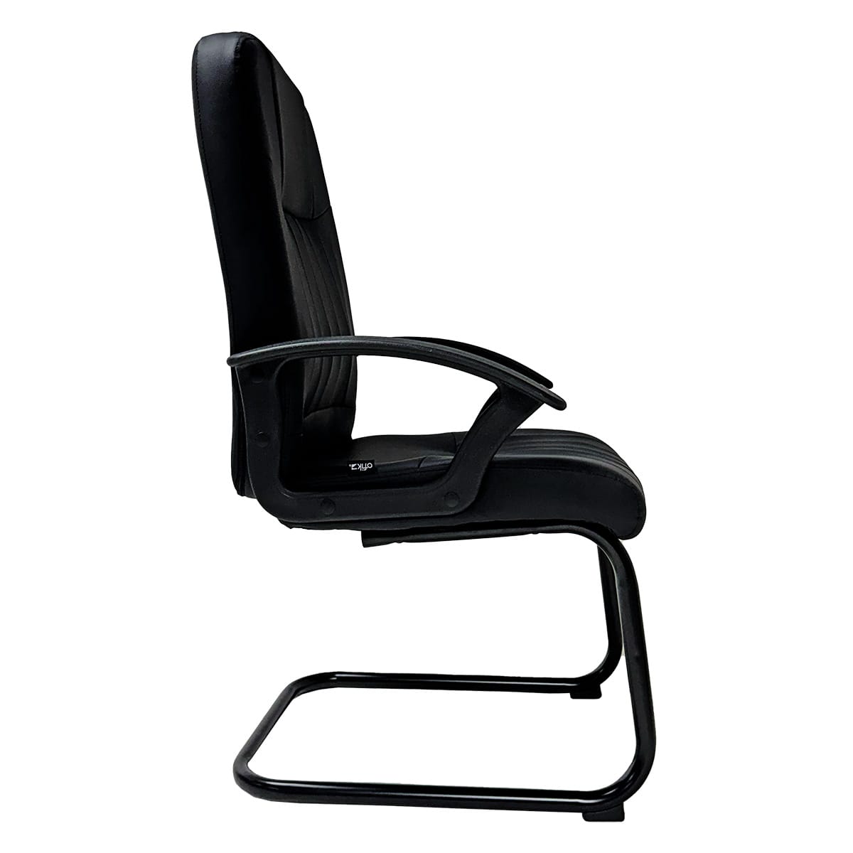 Sillón Visita Alfa Vinipiel Color Negro - Image 7