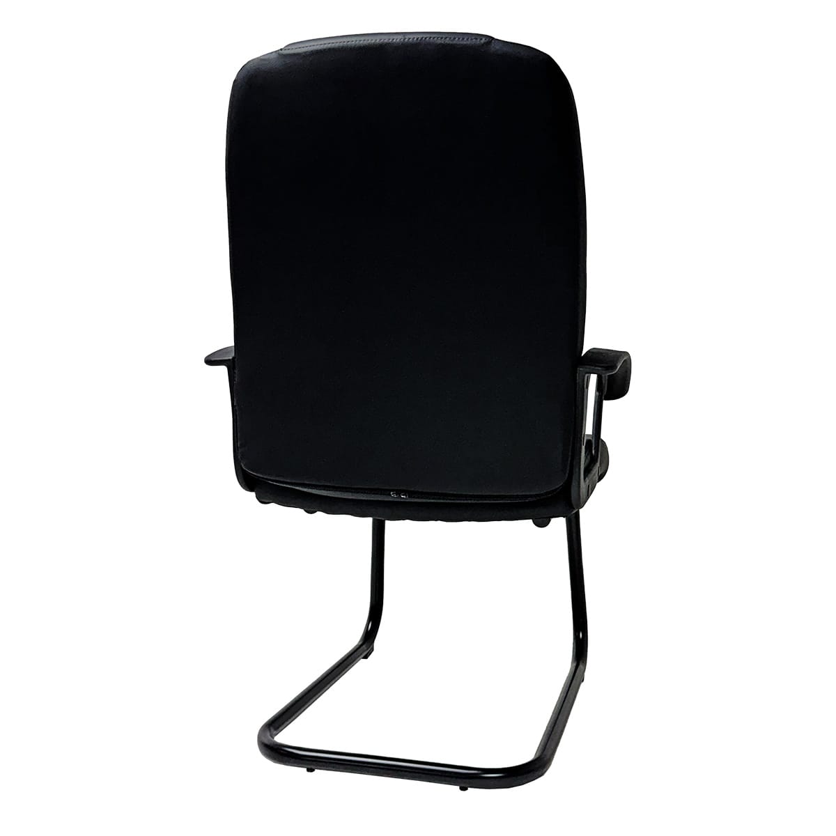 Sillón Visita Alfa Vinipiel Color Negro - Image 5