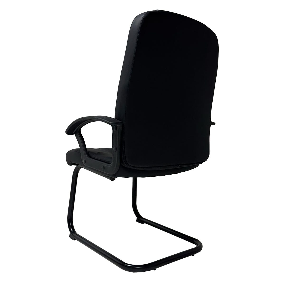 Sillón Visita Alfa Vinipiel Color Negro - Image 4