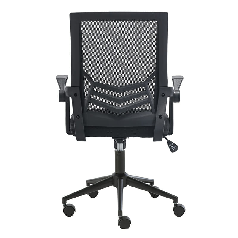Silla Operativa Nitro Con Brazos Abatibles Mesh y asiento Negro - Image 2
