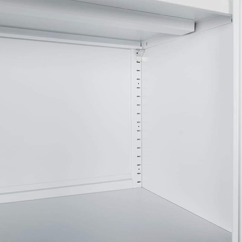 Gabinete con Puertas Metálicas 1.80 MC Blanco Desarmado - Image 3