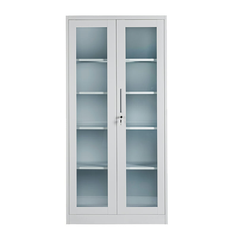 Gabinete con Puertas de Vidrio 1.80 MC Blanco Desarmado - Image 8