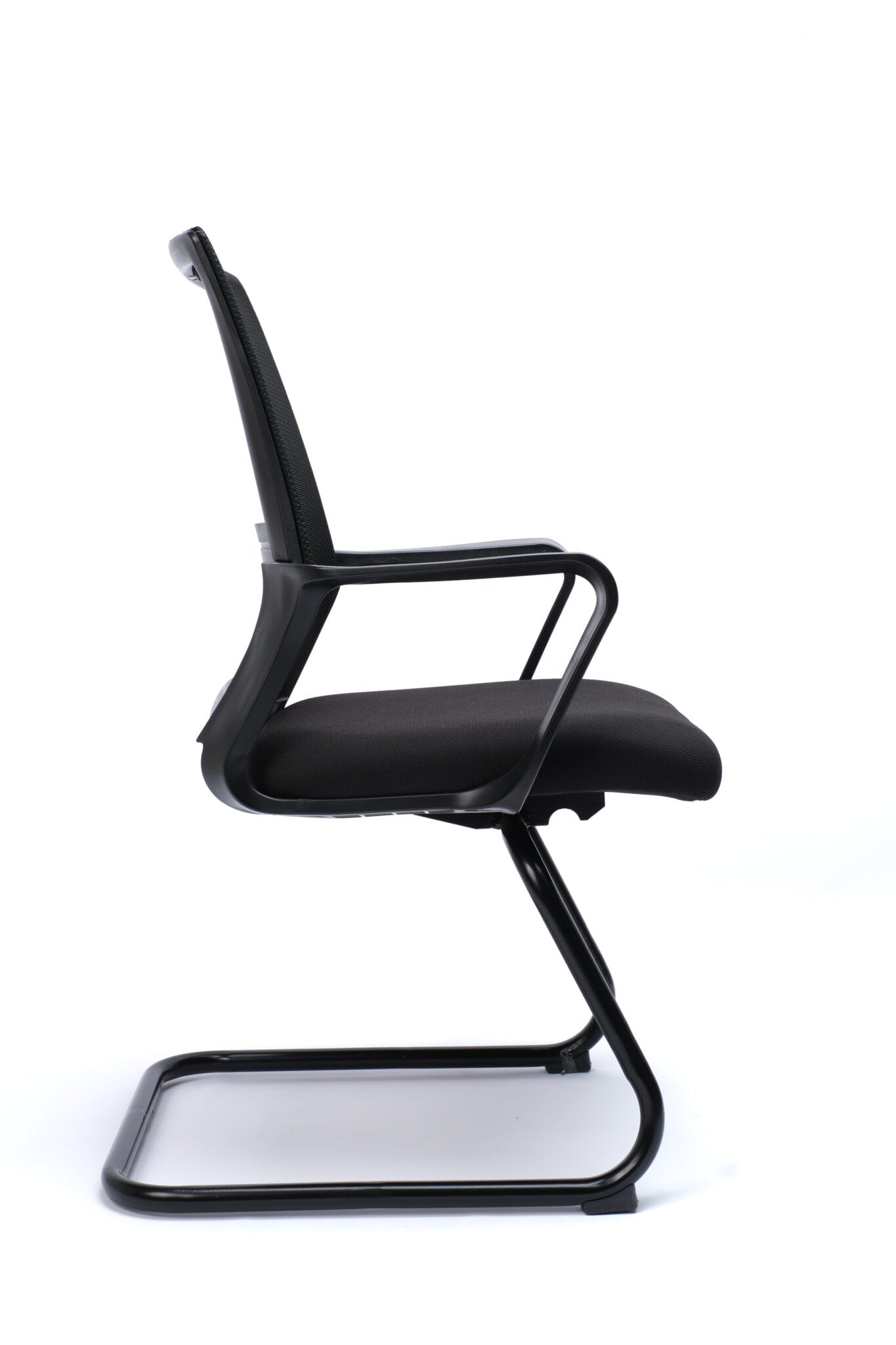 Silla visita Trineo Respaldo Mesh Asiento Negro - Image 2