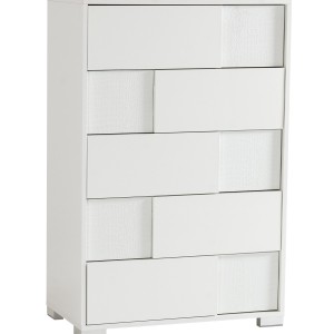 Cómoda blanca moderna italiana Modrest Monza