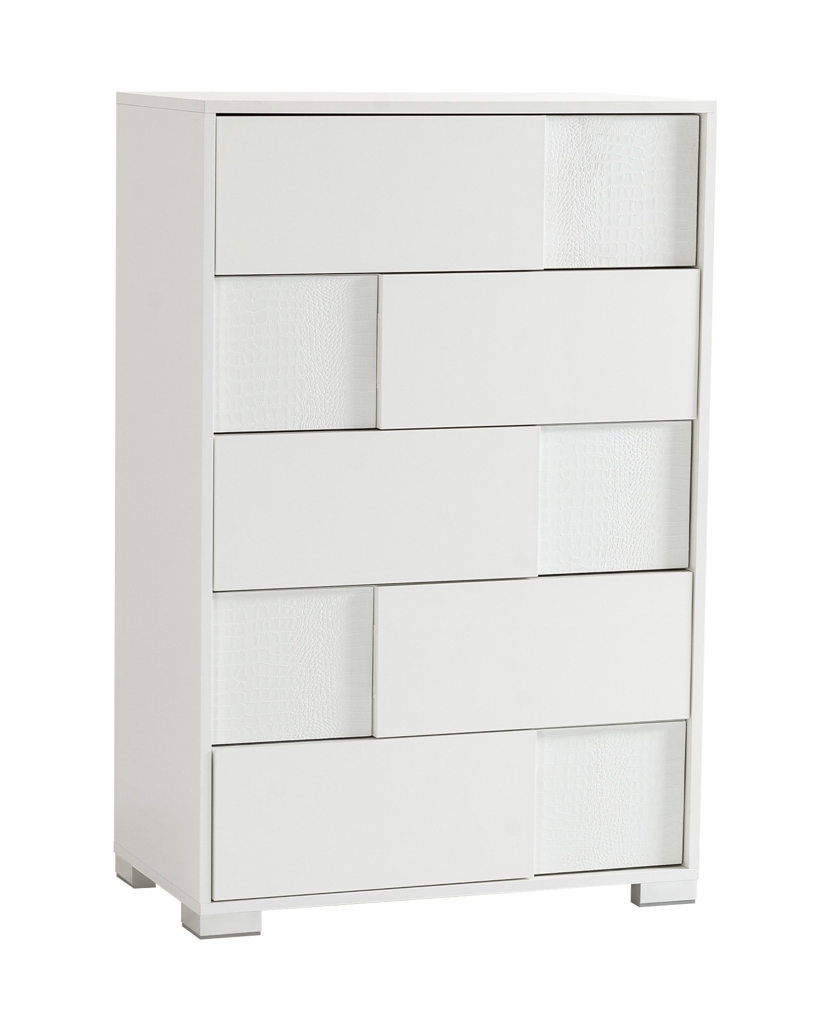 Cómoda blanca moderna italiana Modrest Monza