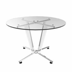 Mesa Redonda de Vidrio Napoles 719GL