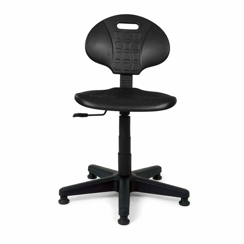 Silla Secretarial Industrial sin Brazos con Regaton - Image 3