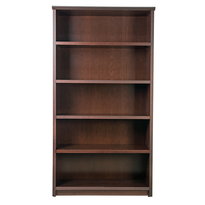 Librero Abierto de Piso Filo 97x35x1.77 Chapa Walnut - Image 2