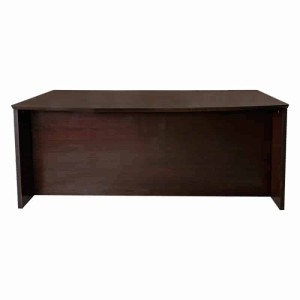 Escritorio ejecutivo Filo curvo chapa walnut