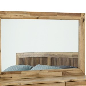 Modrest Sala Espejo moderno de madera clara