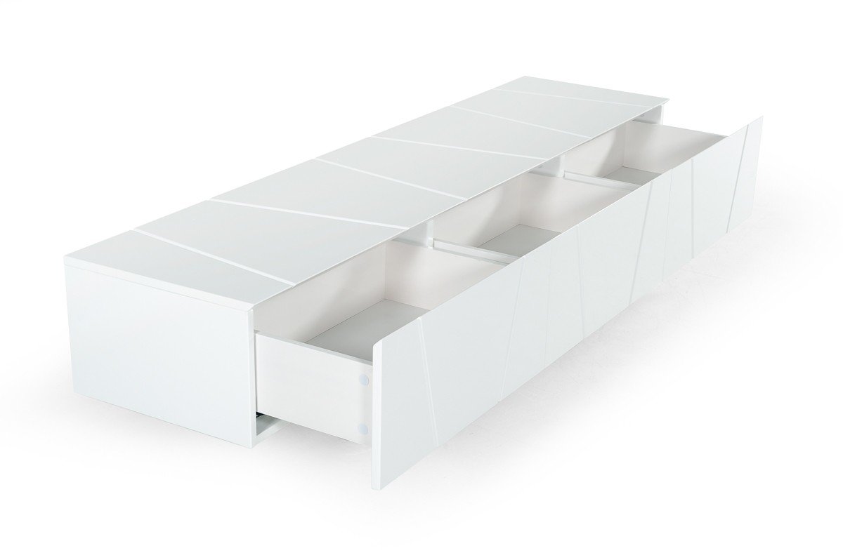 Mueble para TV Modrest Chrysler moderno blanco
