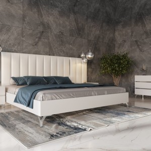 Nova Domus Angela - Cómoda blanca moderna italiana