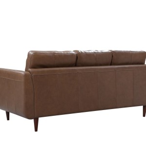 Divani Casa Lyman - Sofá moderno marrón