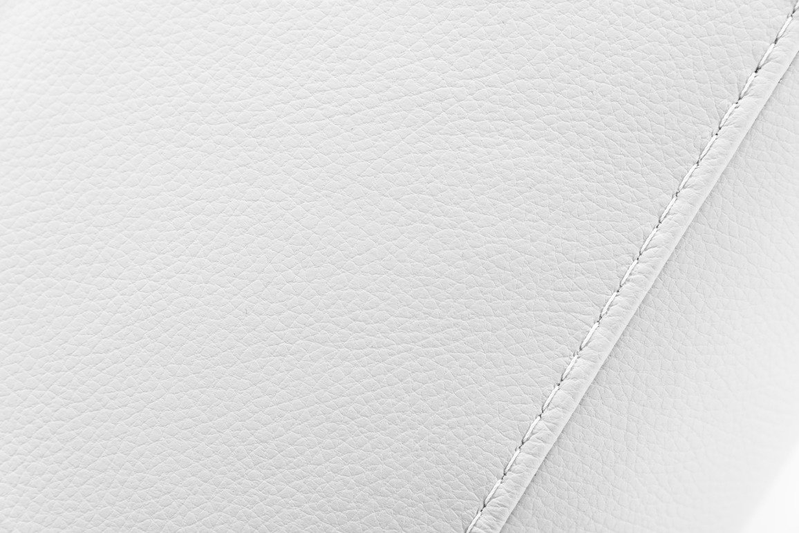 Lamod Italia Villeneuve - Sofá seccional moderno de cuero italiano blanco - Image 3