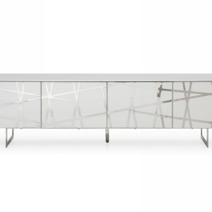 Modrest Kilson - Mueble TV moderno blanco