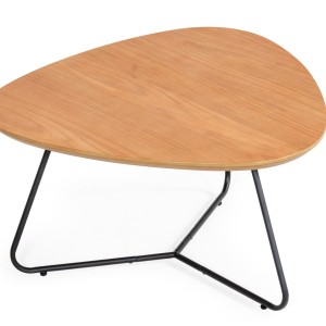 Modrest Eudora - Mesa de centro industrial de roble