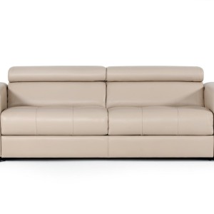 Lamod Italia Icon - Sofá cama moderno de cuero italiano