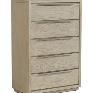 Modrest Samson - Cómoda contemporánea gris y plateada