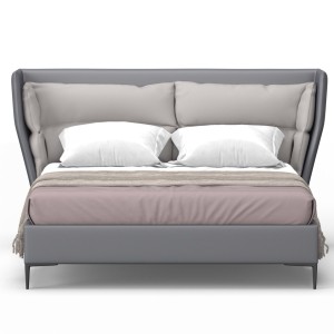 Modrest Jolene - Juego de recámara gris moderno