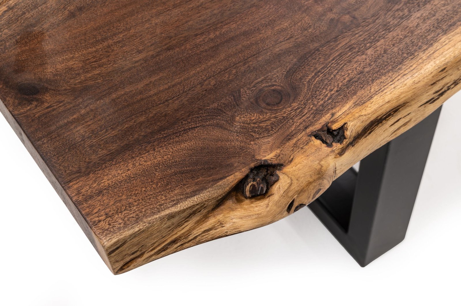 Modrest Taylor - Banco de comedor moderno extragrande de 102" con borde vivo - Image 4