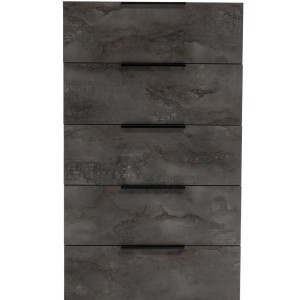 Nova Domus Ferrara - Cómoda moderna gris óxido de volcán