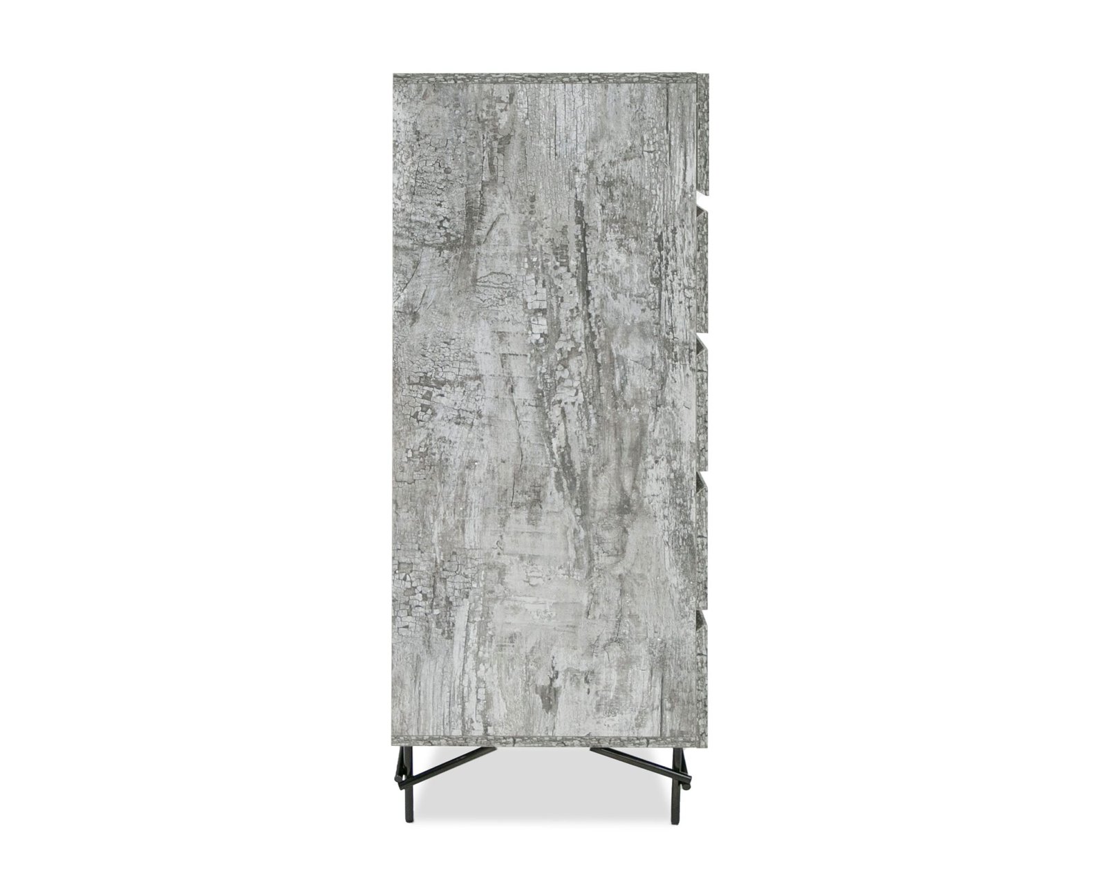 Nova Domus Aria - Cómoda italiana moderna multicolor gris con textura - Image 4