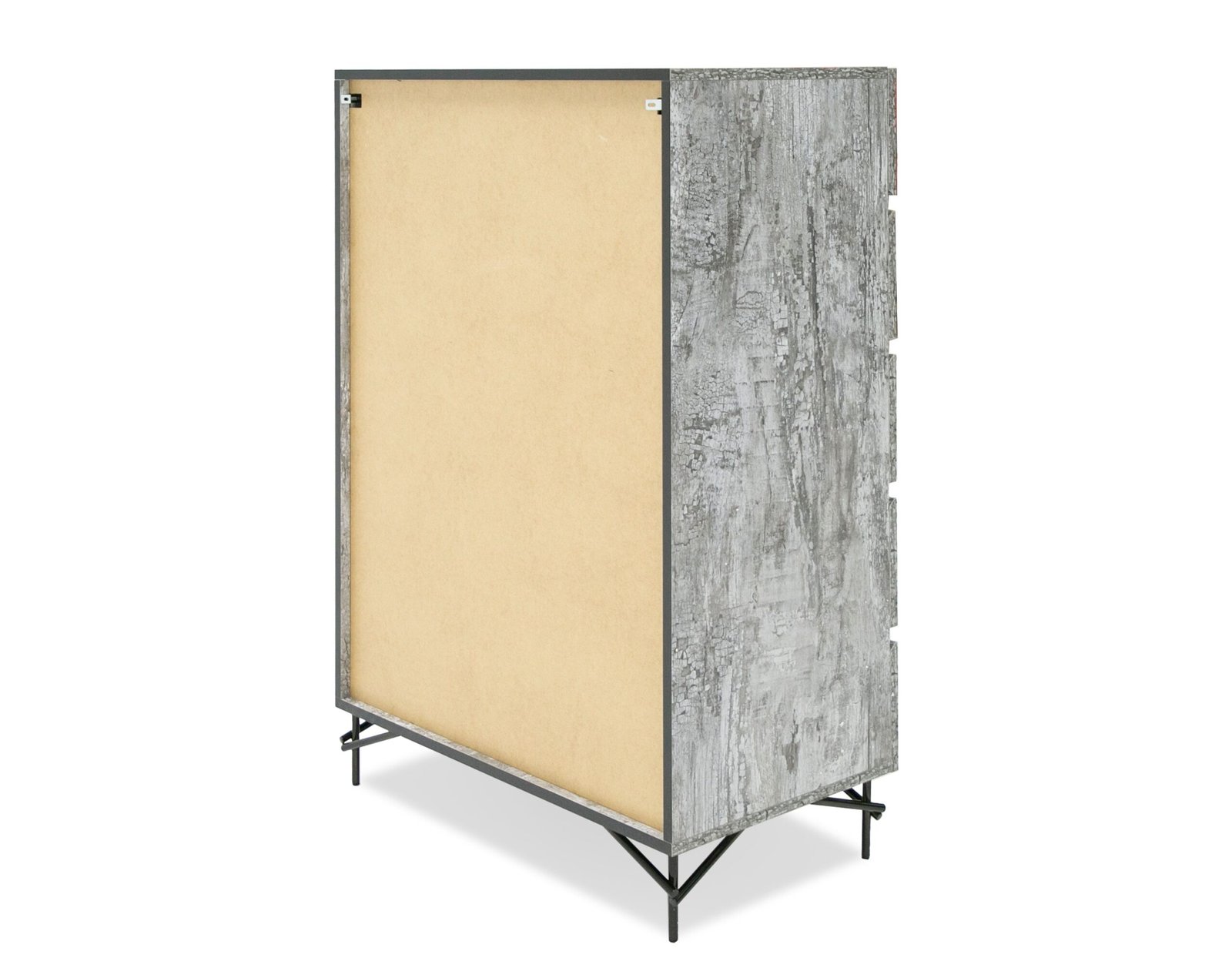 Nova Domus Aria - Cómoda italiana moderna multicolor gris con textura - Image 5