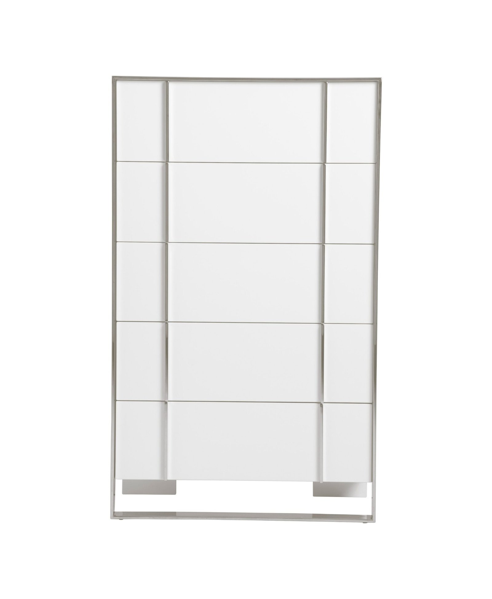 Modrest Cartier - Blanco moderno + Cofre de acero inoxidable - Image 4