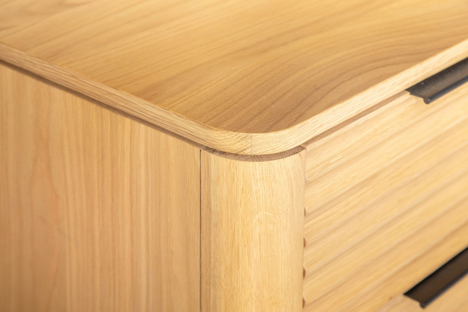 Modrest Seattle - Mesita de noche moderna de roble natural - Image 4