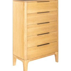 Modrest Seattle - Cómoda moderna de roble natural