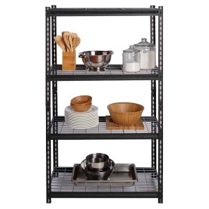 Estante Metalico Rivet de 4 Repisas de Rejilla 22129