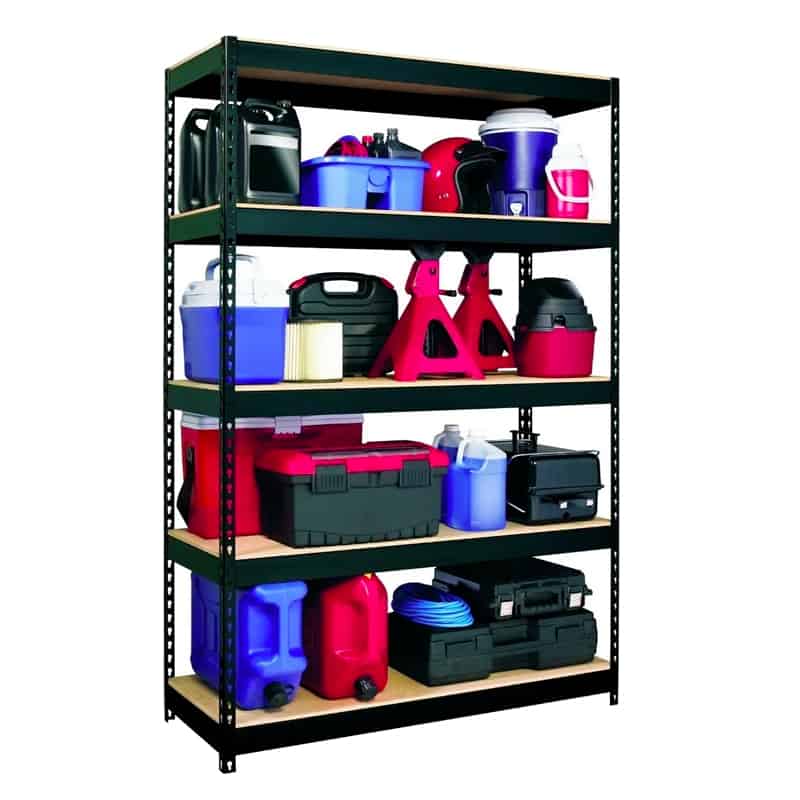 Estante metálico Rivet de 5 Repisas de Madera 173135,135 - Image 3