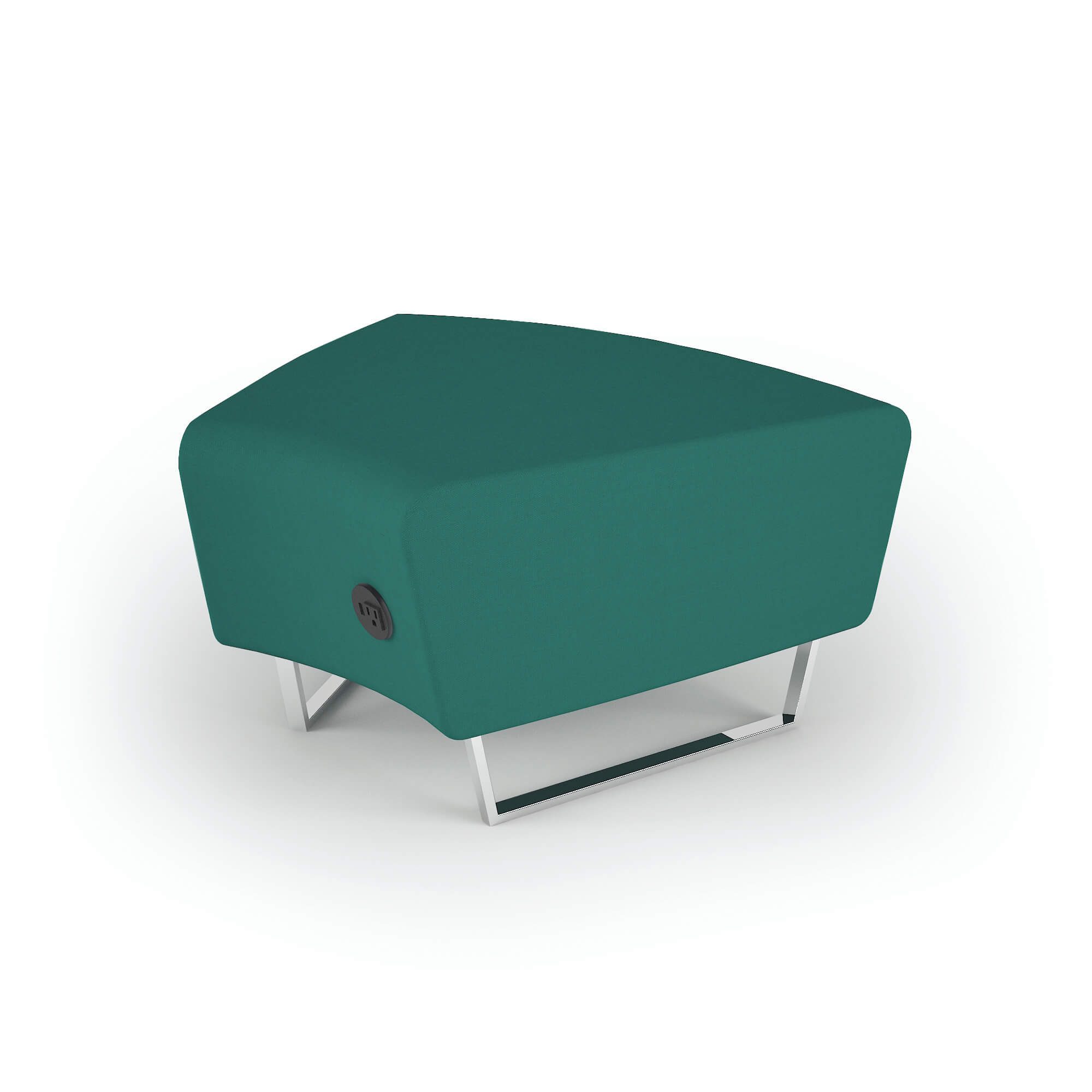 Sillón Curvo Attesa Con Conexión