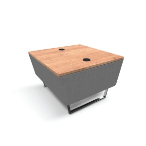 Mesa Sillón Attesa Con Conexión