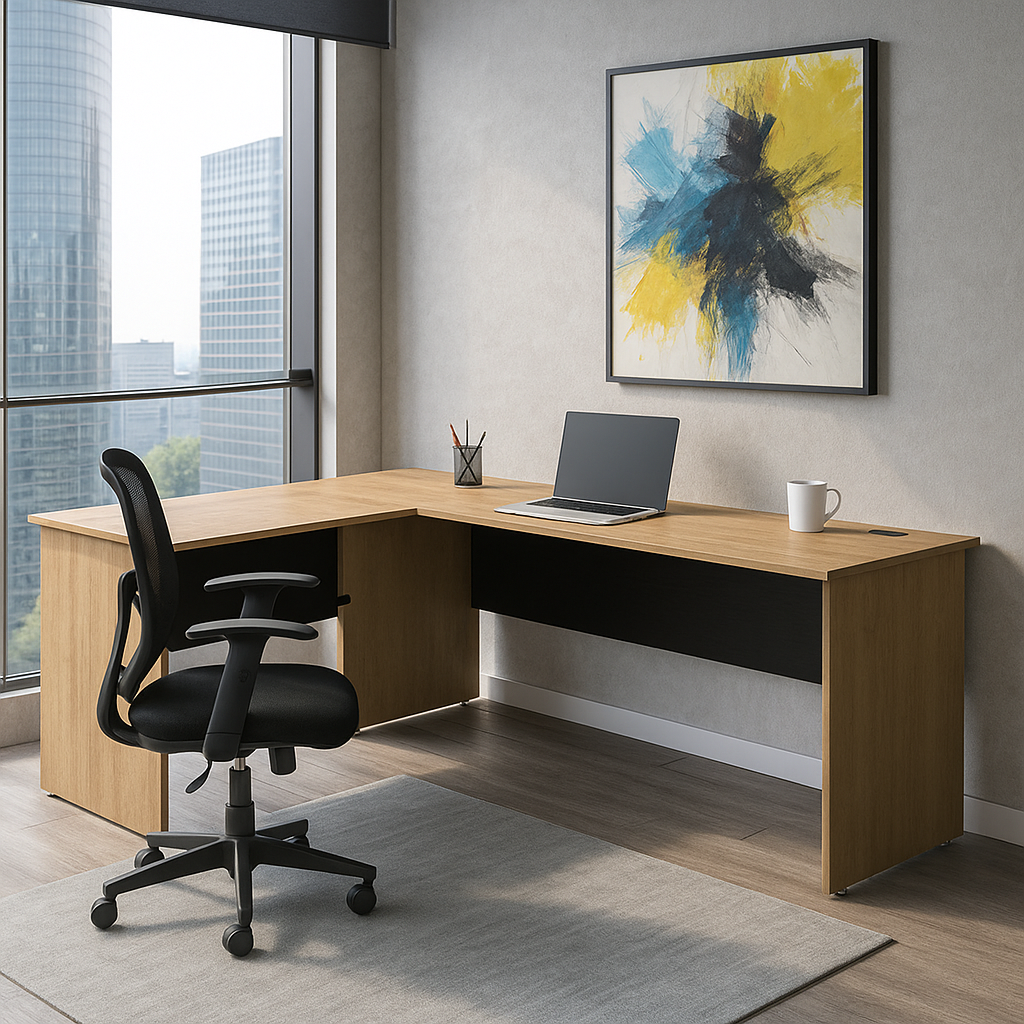 Escritorio en L 150 x 180 cm