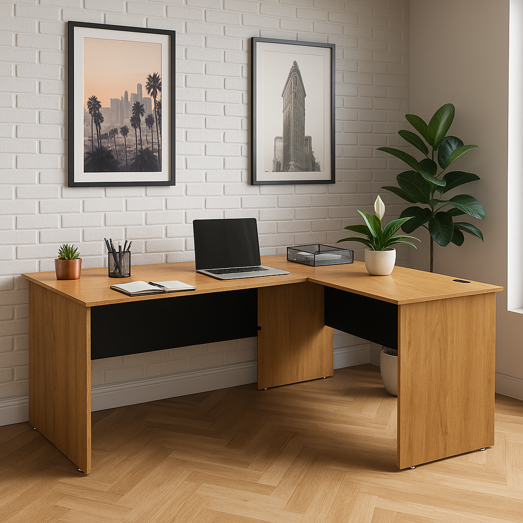 Escritorio en L 180 x 150 cm