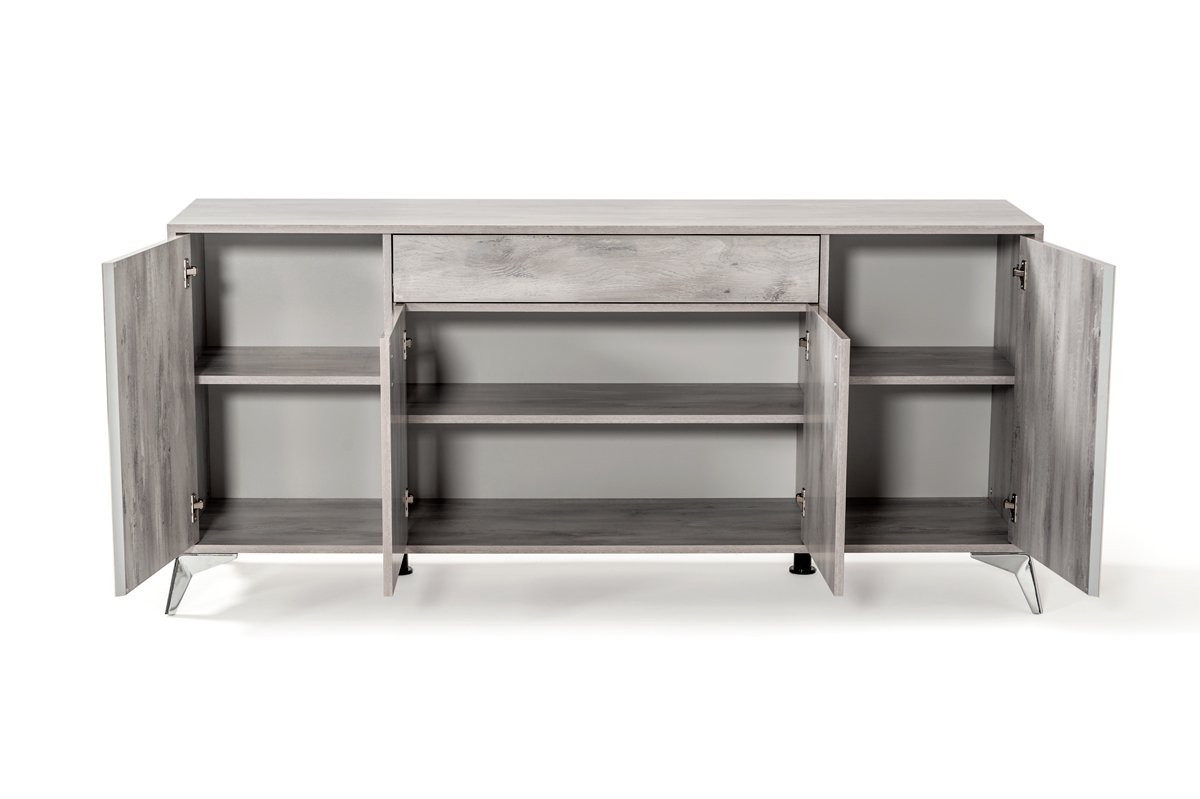 Buffet gris moderno italiano Nova Domus Alexa - Image 5