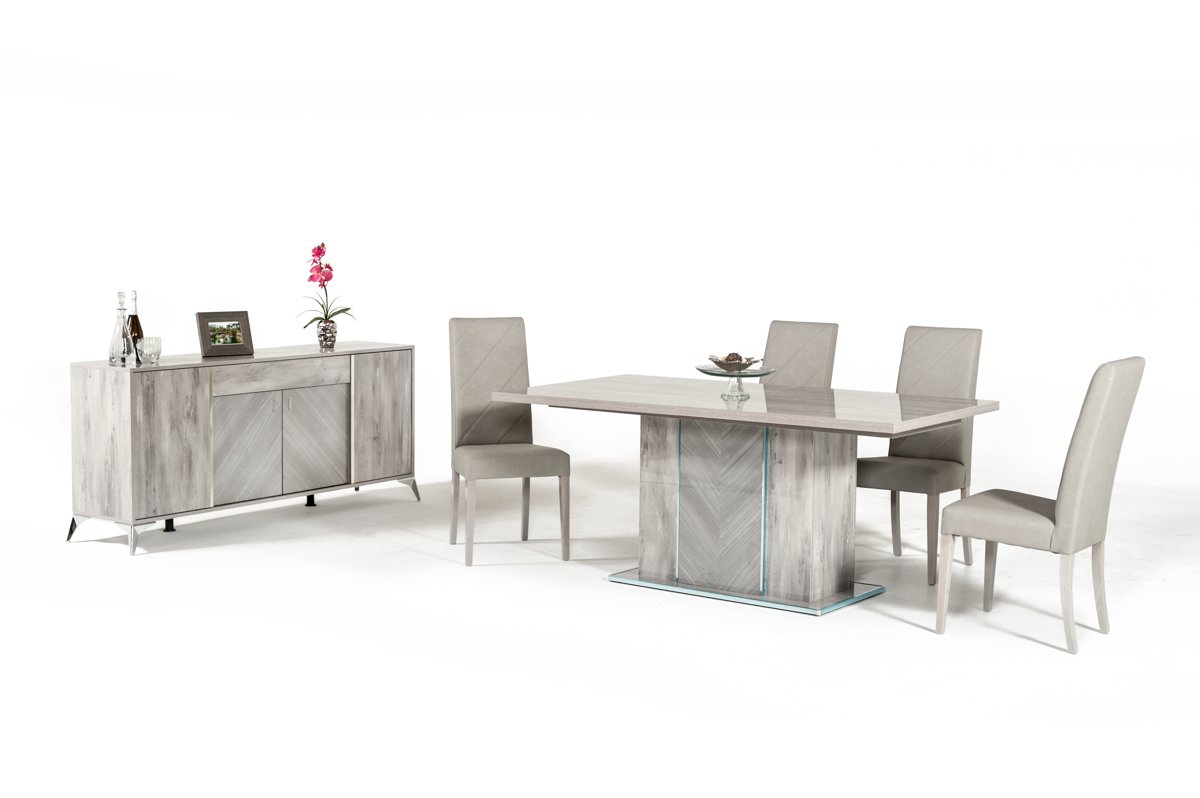 Buffet gris moderno italiano Nova Domus Alexa