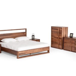 Nova Domus Berlin - Cómoda moderna de nogal