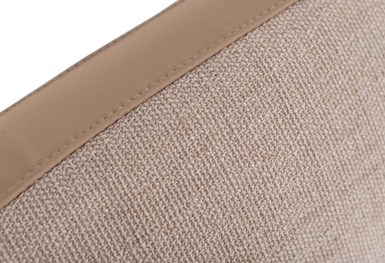 Modrest Brittany - Recámara California King moderna de tela gris - Image 4